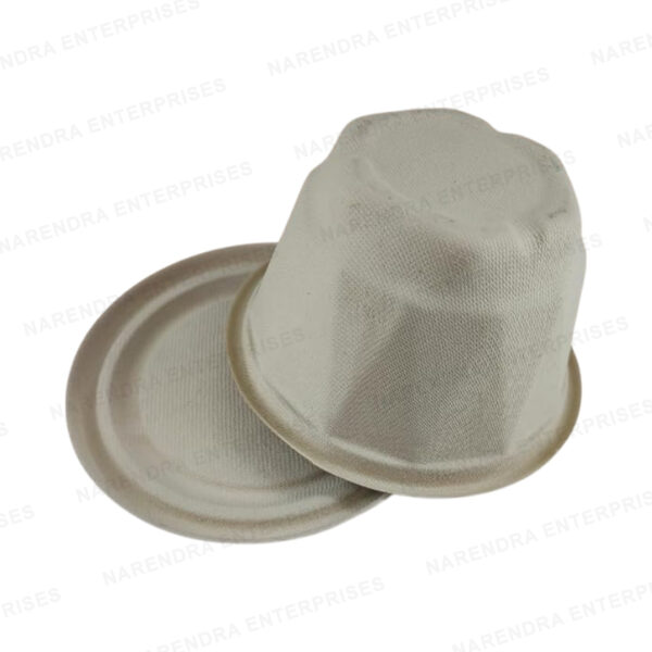 1000ml bagasse kohinoor bowl with lid b