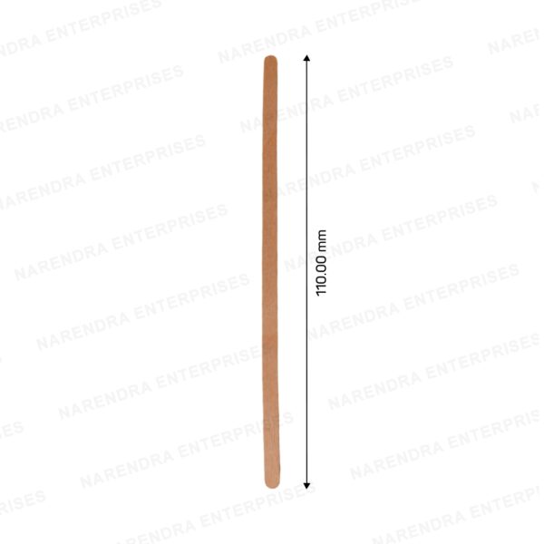 110 MM Wooden Coffee Stirrer - Image 2