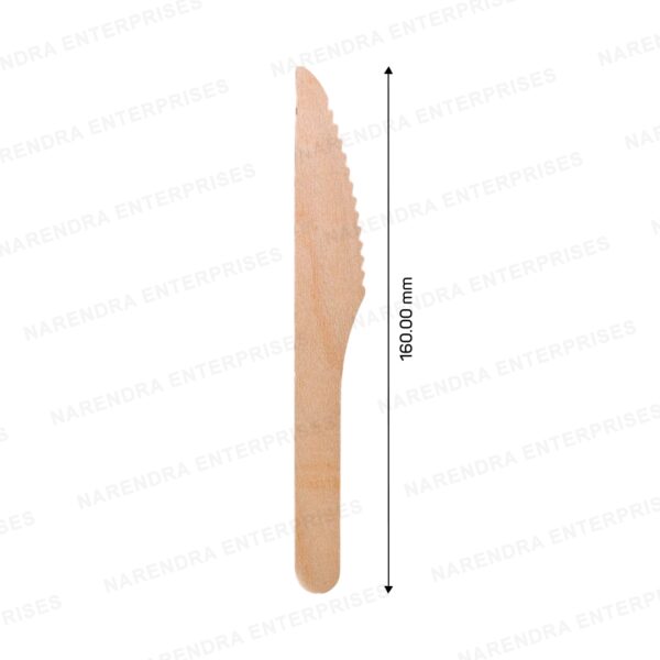 160mm wooden knife b