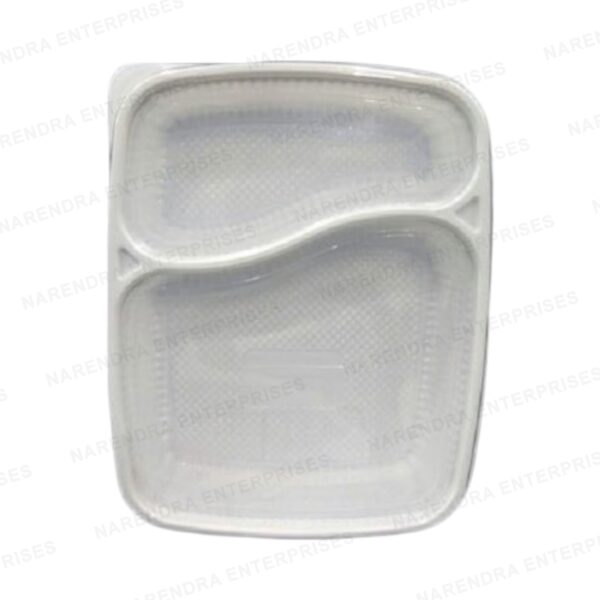 2 cp plastic meal tray c