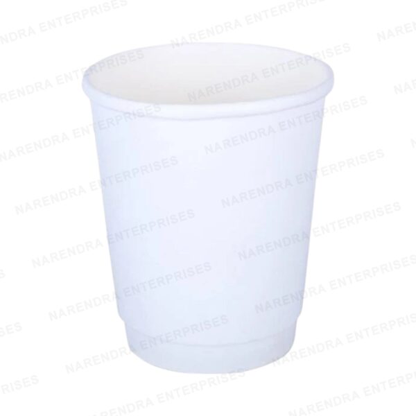 250ml double wall paper glass a