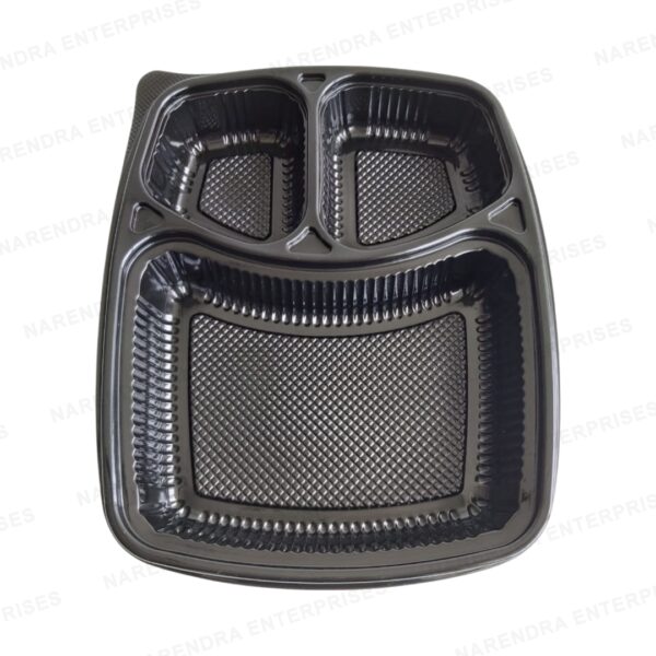 3 cp xl plastic meal tray a