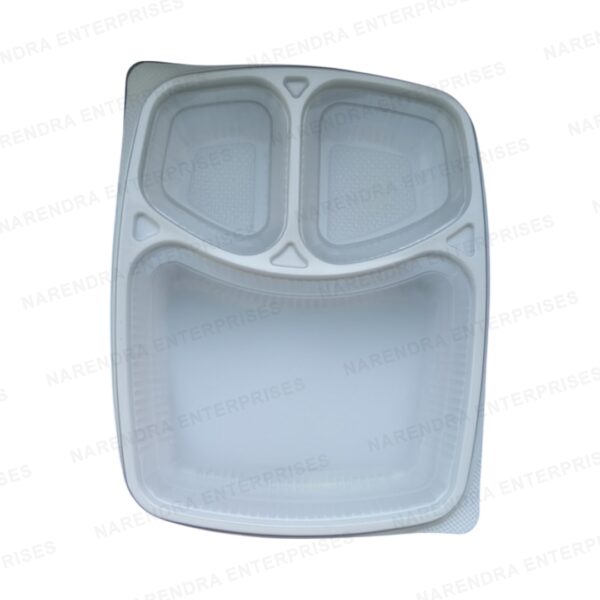3 cp xl plastic meal tray c