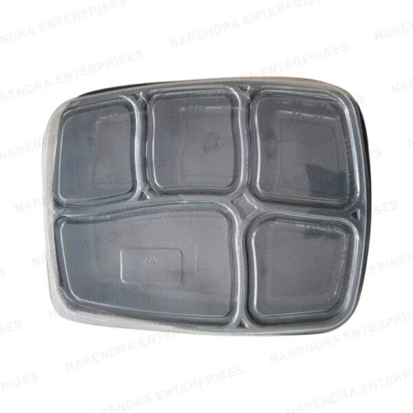 5 cp plastic meal tray a