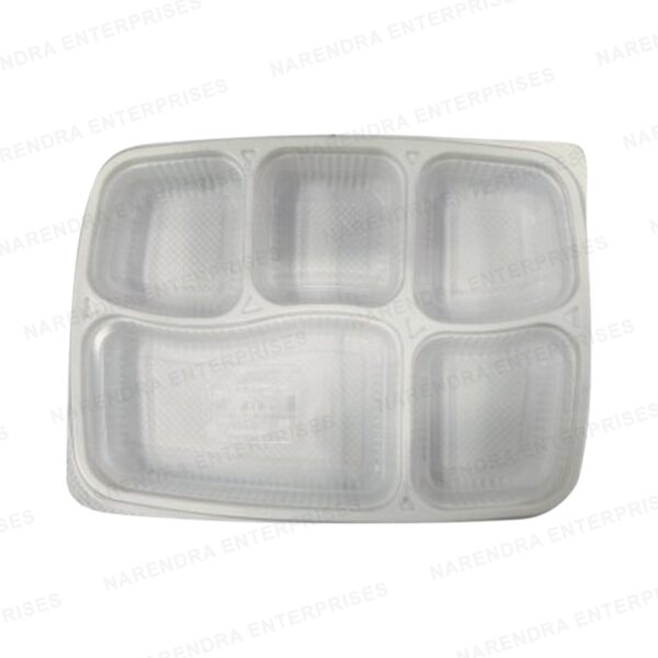 5 cp plastic meal tray c