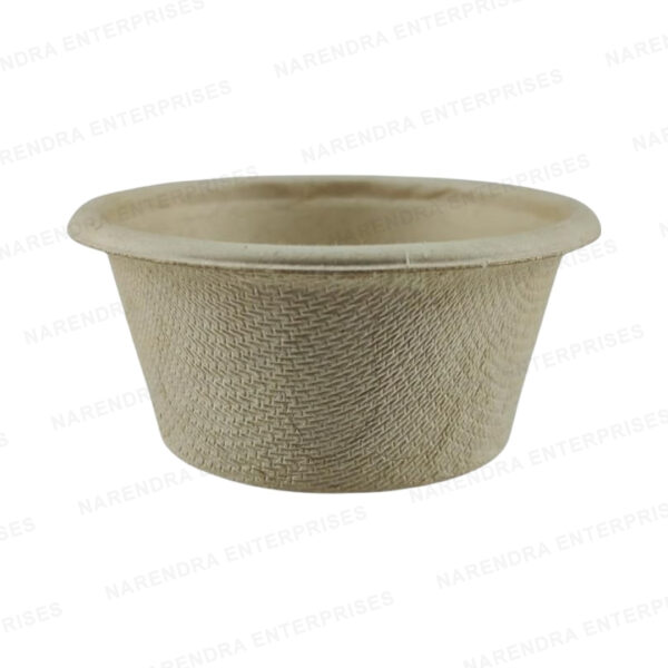 60ml bagasse dip bowl with lid a