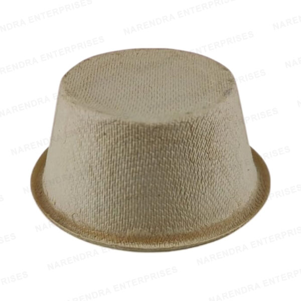 60ml bagasse dip bowl with lid c