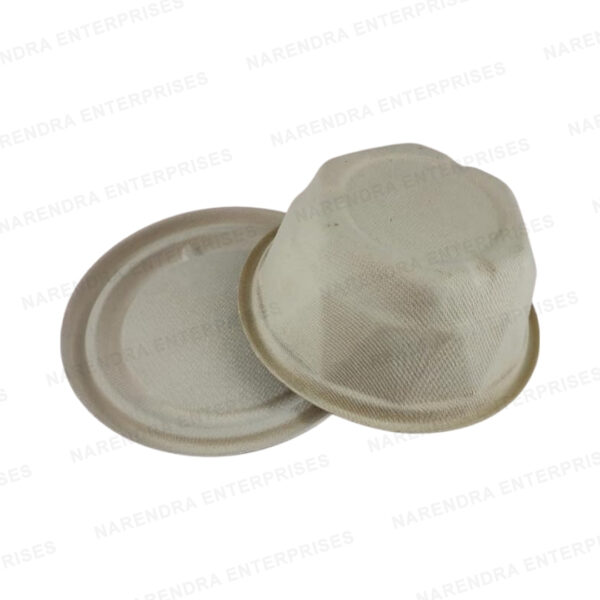 750ml bagasse kohinoor bowl with lid b