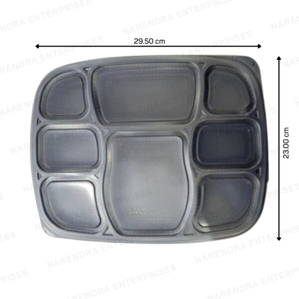 8 cp platsic meal tray b