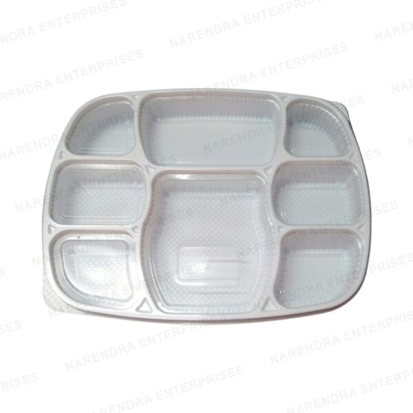 8 cp platsic meal tray c