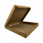 10 Inch Brown Corrugated Pizza Box - Genric Print - Image 2
