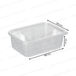 1000 ML Hinged Container - Image 2