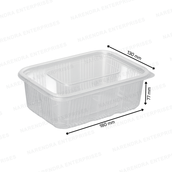 1000 ML Hinged Container - Image 2