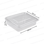 1250 ML Hinged Container - Image 2