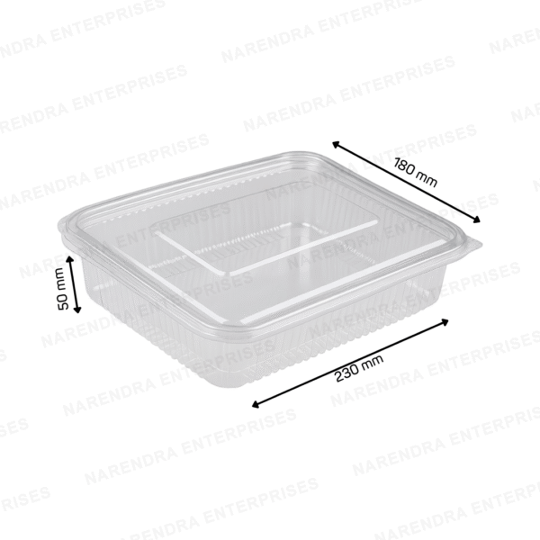 1250 ML Hinged Container - Image 2