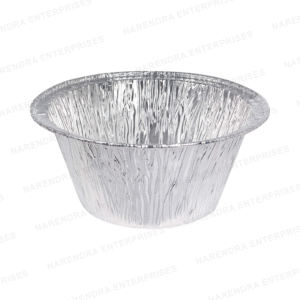 140 ml Round Aluminium Muffin Container