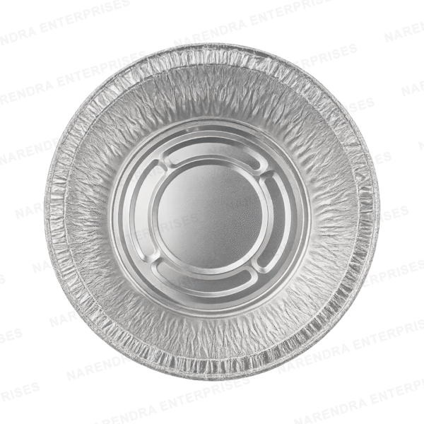 140 ml Round Aluminium Muffin Container - Image 2