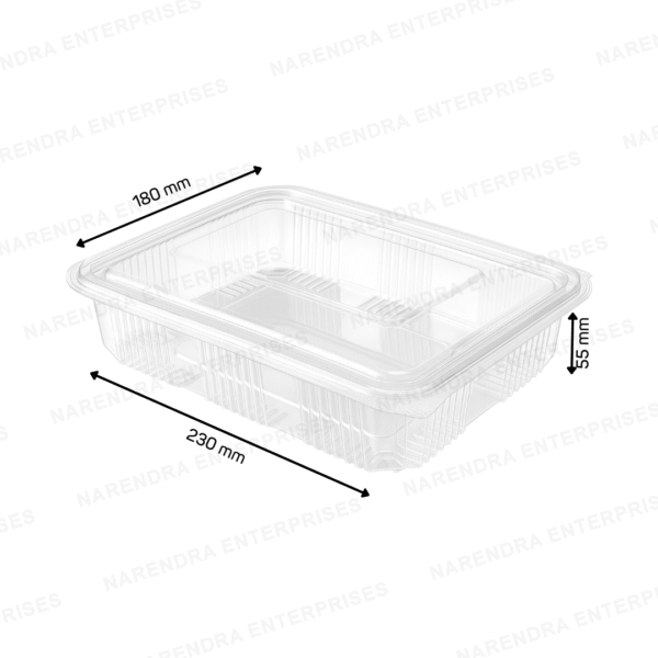 1500 ML Hinged Container - Image 2