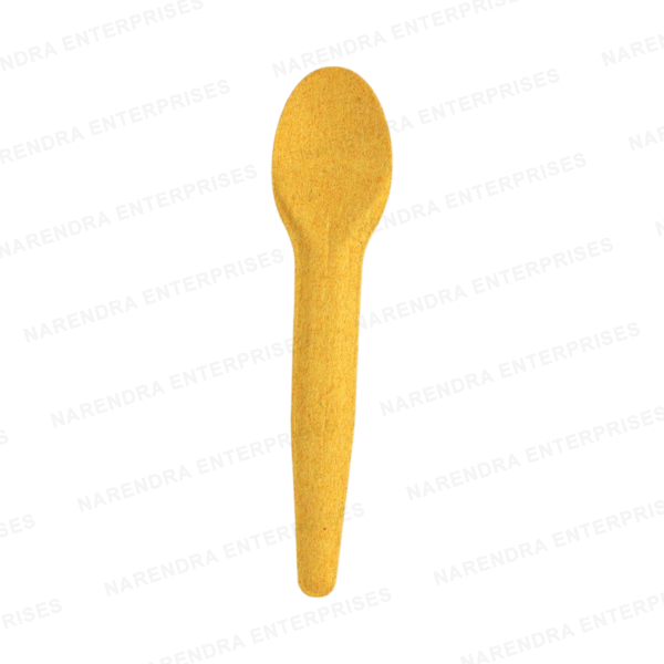 160 MM Kraft Paper Spoon - Image 1