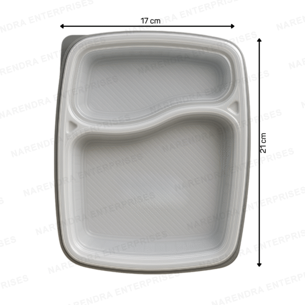 2 CP Plastic Meal Tray - Image 5