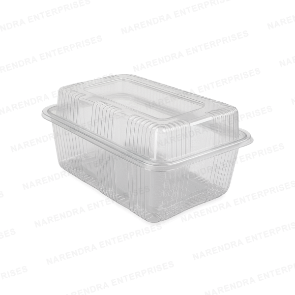 2000 ML Hinged Container Hi Lid - Image 1