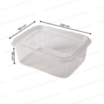 2250 ML Hinged Container - Image 2