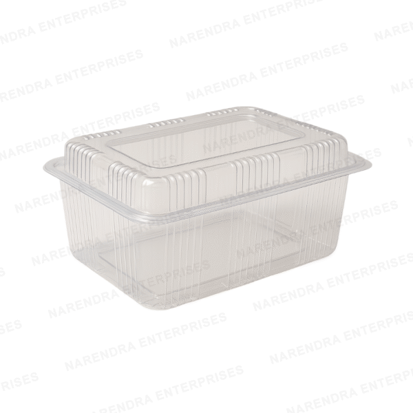 2250 ML Hinged Container Hi Lid - Image 1