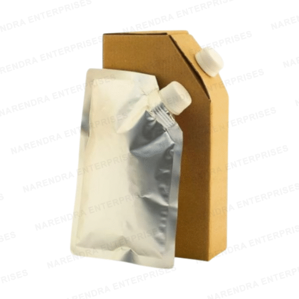 250 ML Beverage Flask with Pouch - Image 1