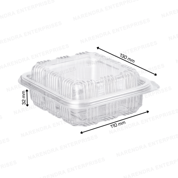 250 ML Hinged Container Hi Lid - Image 2