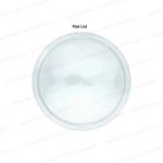 250 ML Plastic Glass With Lid - Image 4