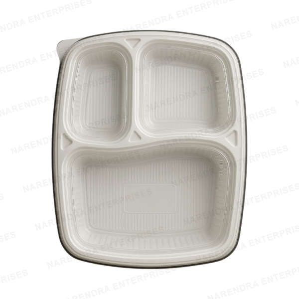 3 CP Mini Plastic Meal Tray - Image 4