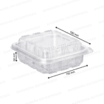 375 ML Hinged Container Hi Lid - Image 2
