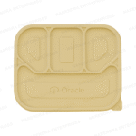 4 CP Bio Plastic Meal Tray Dosa