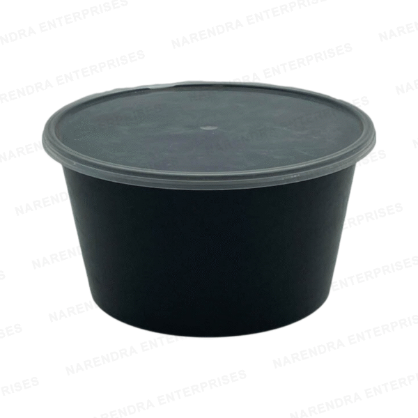 400 ML Round Dev Plastic Container - Image 1