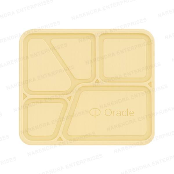 5 CP Bio Plastic Meal Tray - Image 1