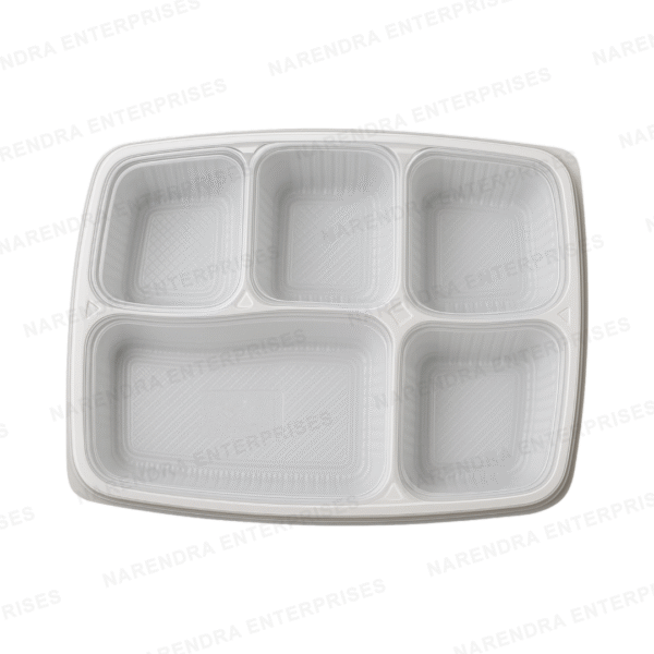 5 CP Plastic Meal Tray - Image 4