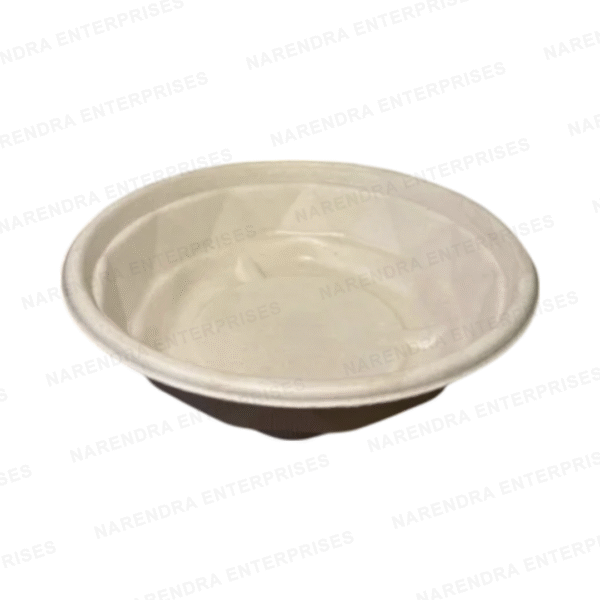 500ml Bagasse Kohinoor Bowl with Lid - Image 5