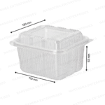 500 ML Hinged Container Hi Lid - Image 2