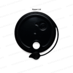500 ML Plastic Glass With Lid - Image 3