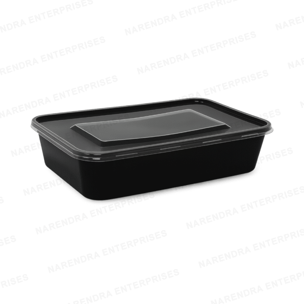 500 ML Rectangle Dev Plastic Container - Image 1