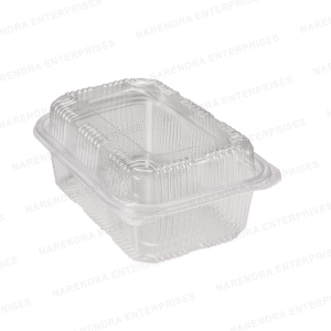 600 ML Hinged Container Hi Lid