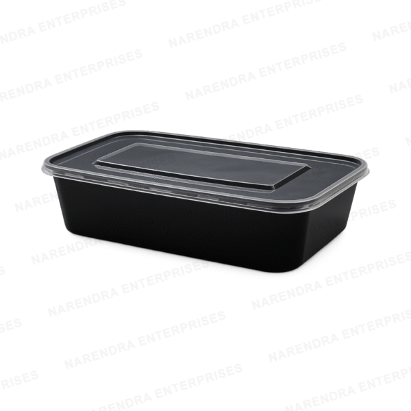 650 ML Rectangle Dev Plastic Container - Image 1