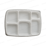 6 CP Plastic Meal Tray - Image 4