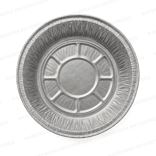 7 Inch Rround Aluminium Container - Image 2