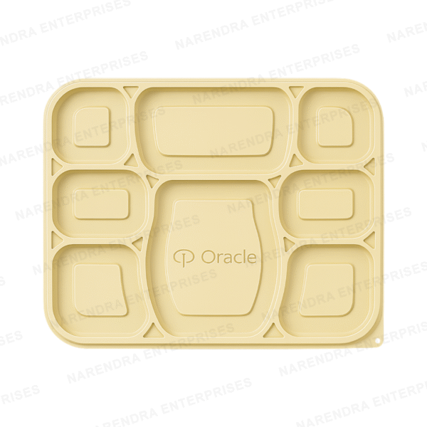 8 CP Bio Plastic Meal Tray - Image 1