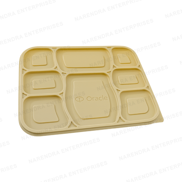 8 CP Bio Plastic Meal Tray - Image 2