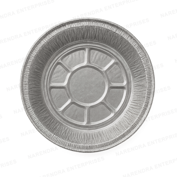 8 Inch Rround Aluminium Container - Image 2