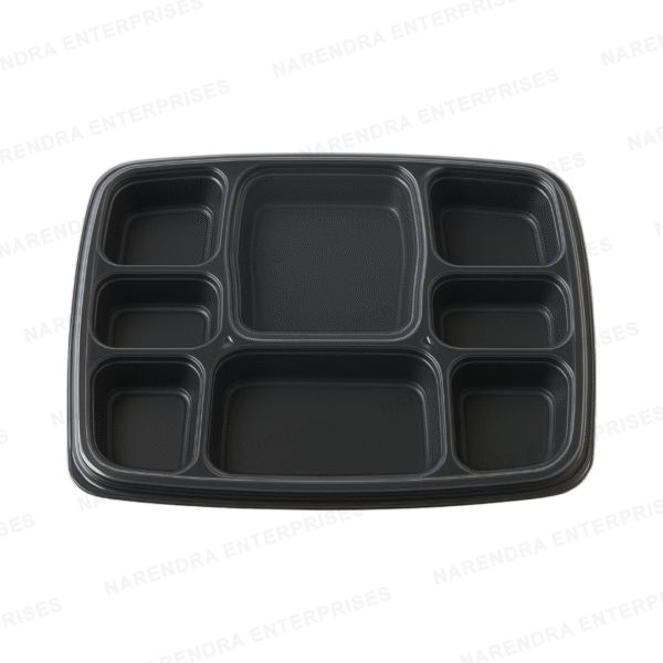 8 CP Plastic Meal Tray - Image 1