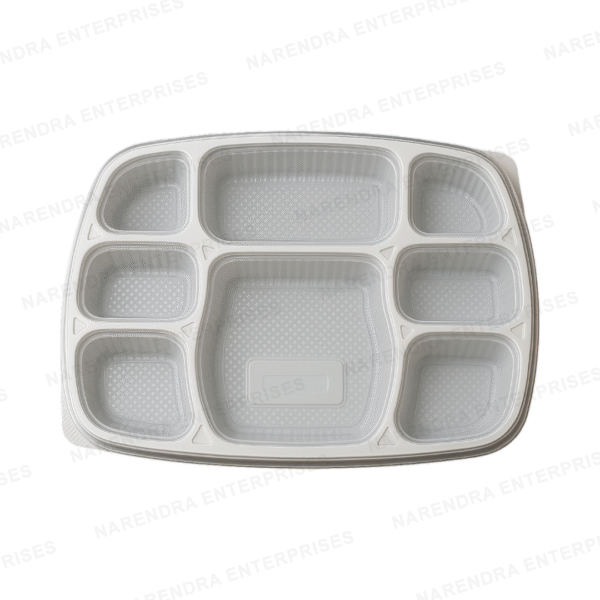8 CP Plastic Meal Tray - Image 4
