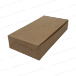 Double Dosa Box Brown